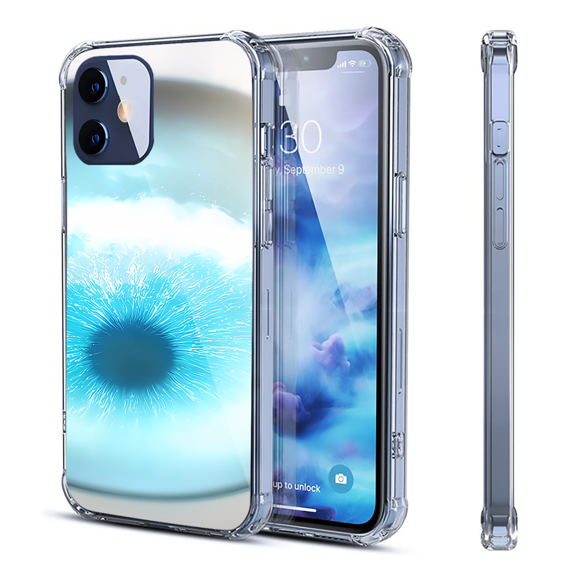 （画像用） SPY×FAMILY间谍家家酒 【iPhone 12シリーズ対応】透明スマホケース（クリアソフトケース）